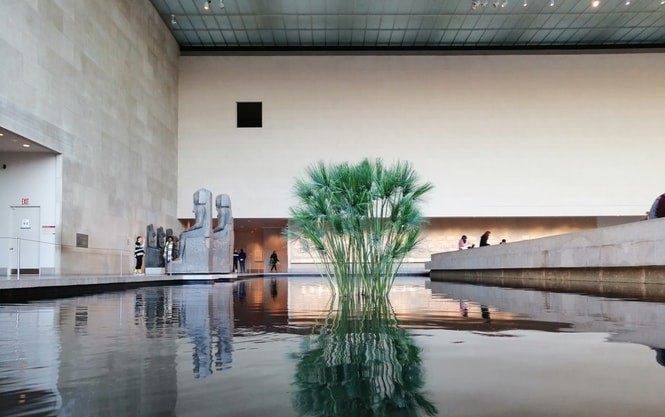 The Temple of Dendur in the Egyptian wingat the Met