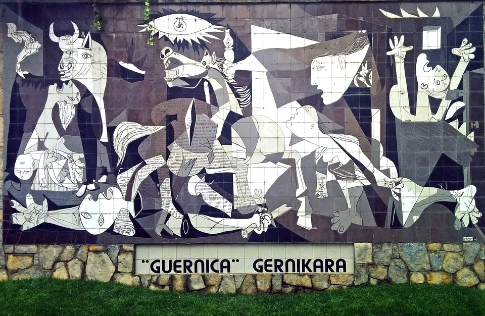 "Guernica" by Pablo Picasso was on display in the MoMA until 1981.