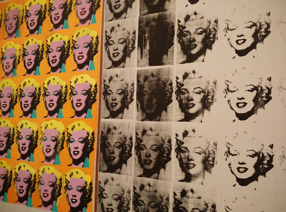 A painting by Andy Warhol