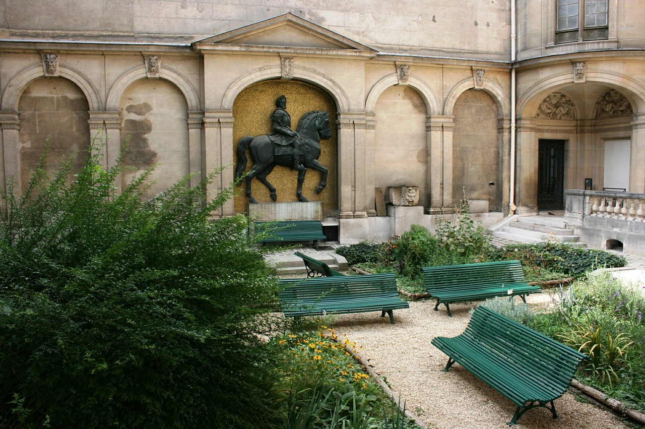 Musée Carnavalet courtyard