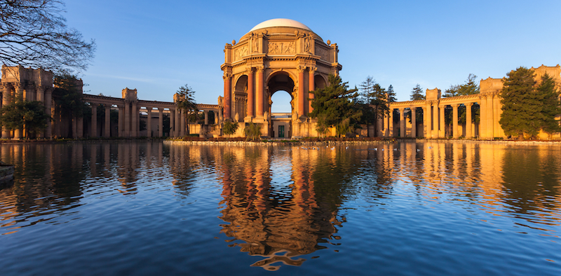 Palace of Fine Arts at Sunrise