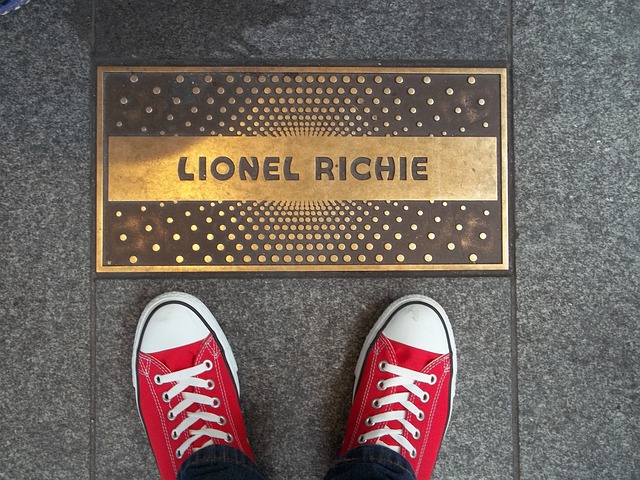 Plaque at Apollo Theater in NYC