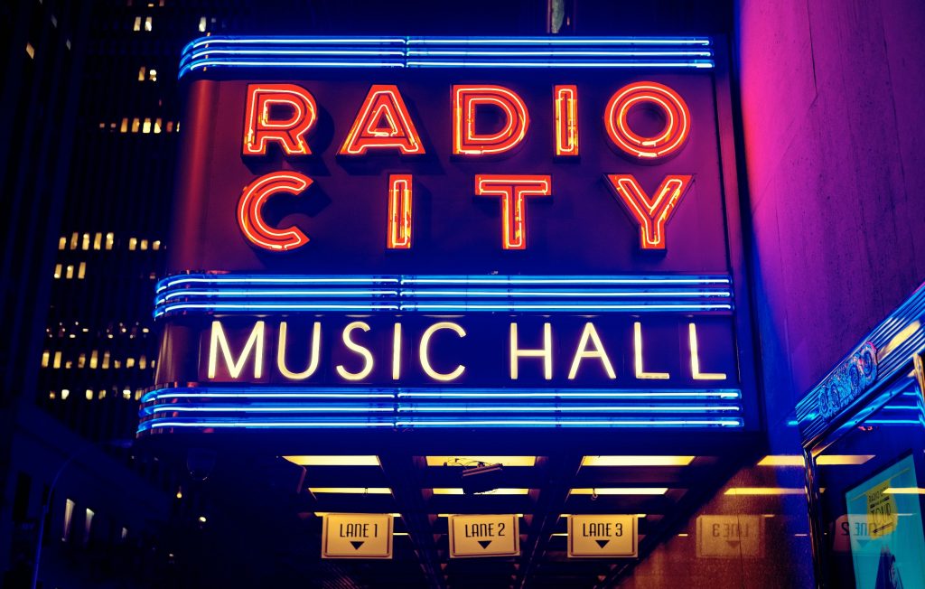 Radio City Music Hall in New York City