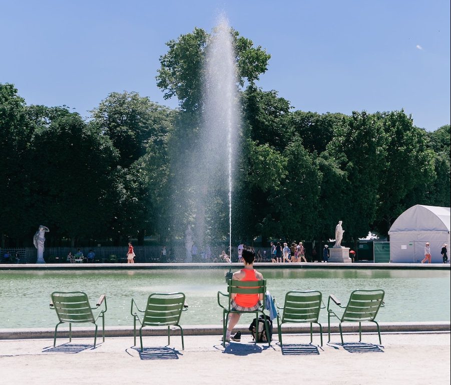 Tuileries fountain