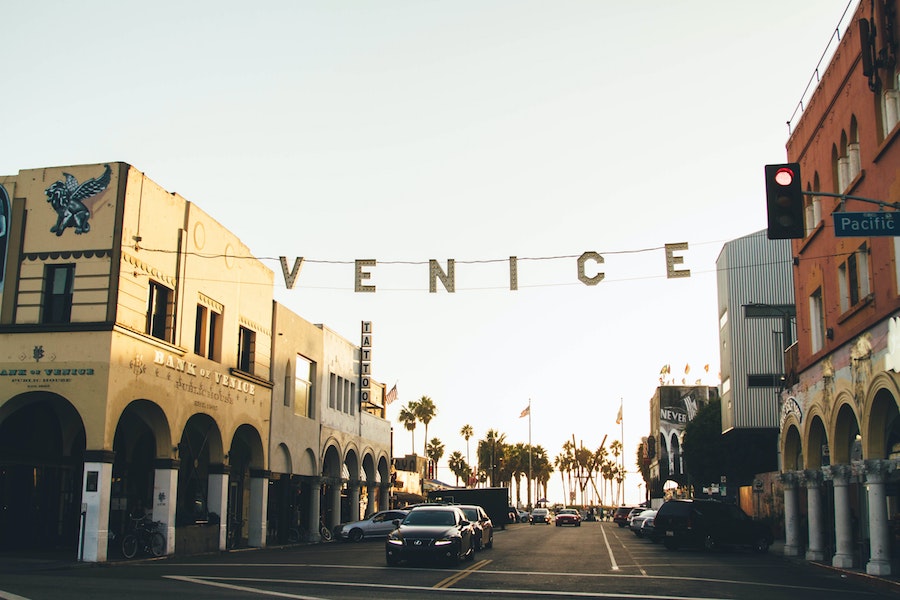 Venice Beach Sign in LA