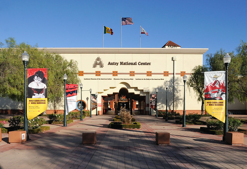 Autry Museum exterior in Griffith Park Los Angeles