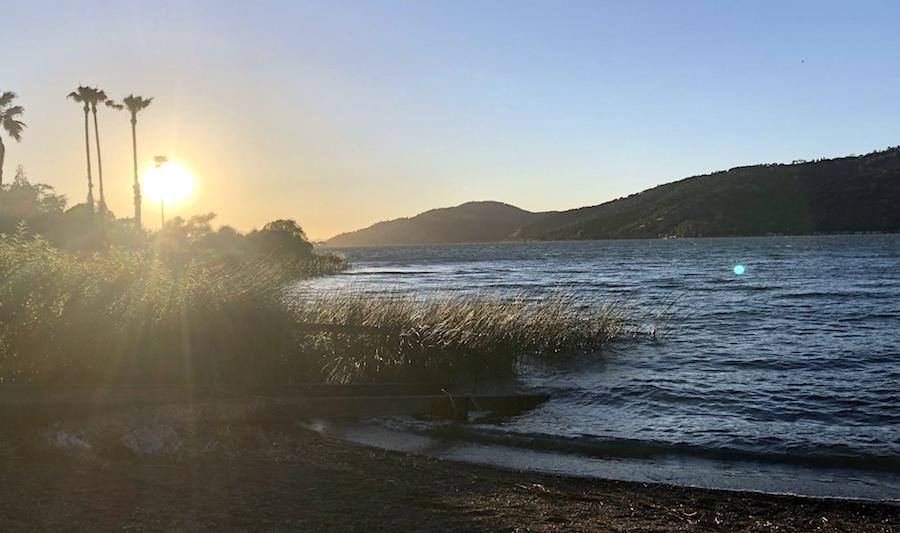 Clear Lake at Sunset, an outdoor adventure near San Francisco