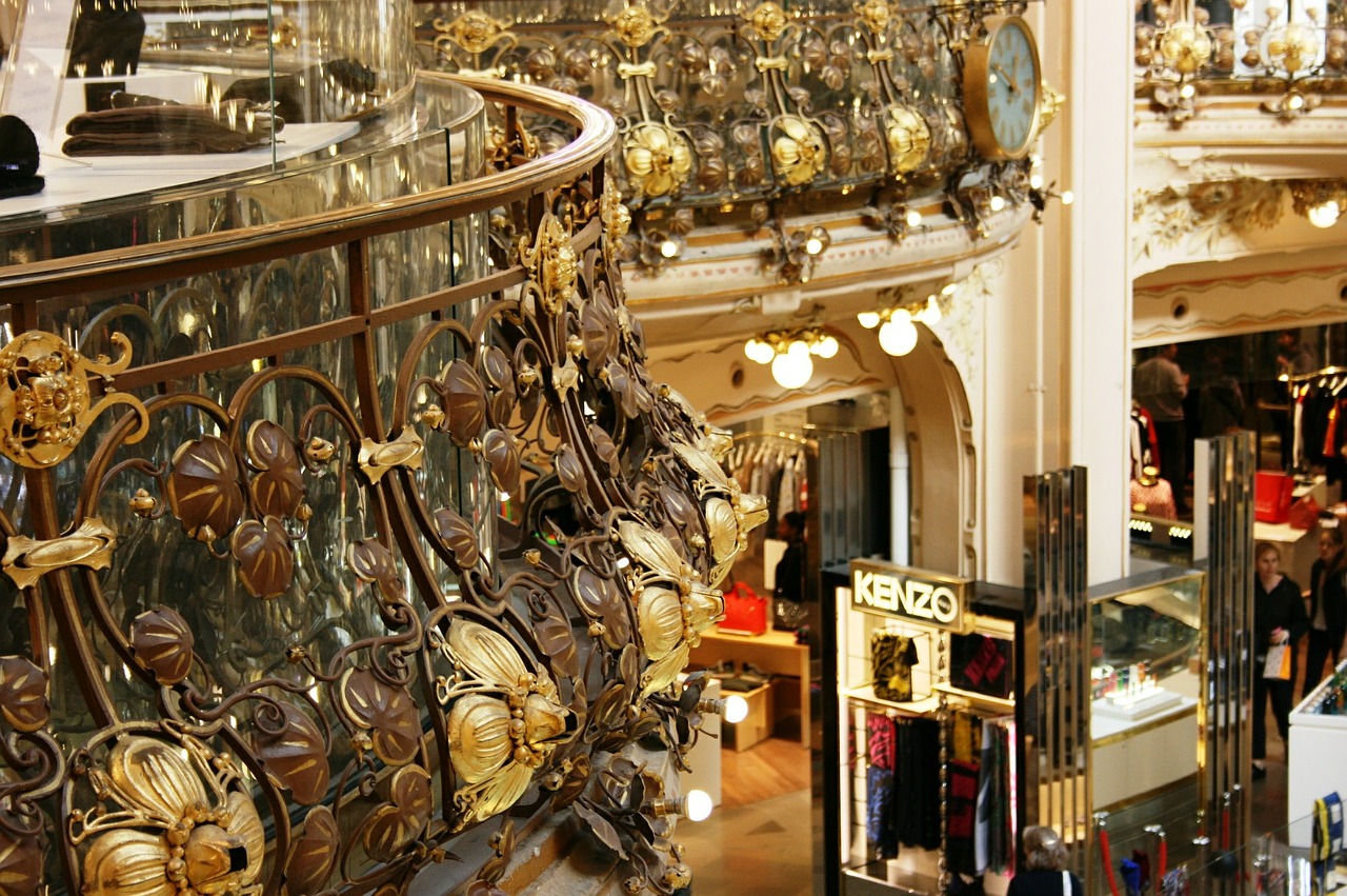 Galeries Lafayette interior