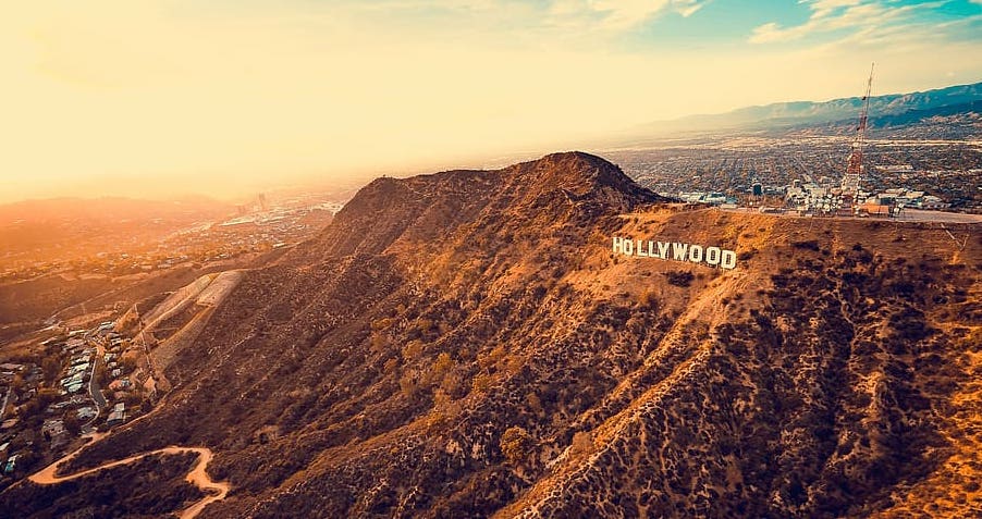 Hollywood Sign in LA Park