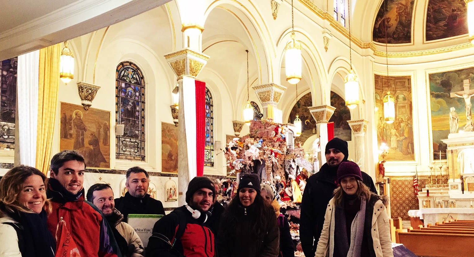 Inside the Church of the Most Precious Blood