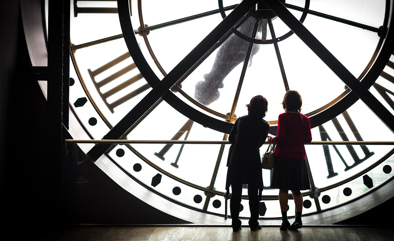Orsay Museum clock window in Paris