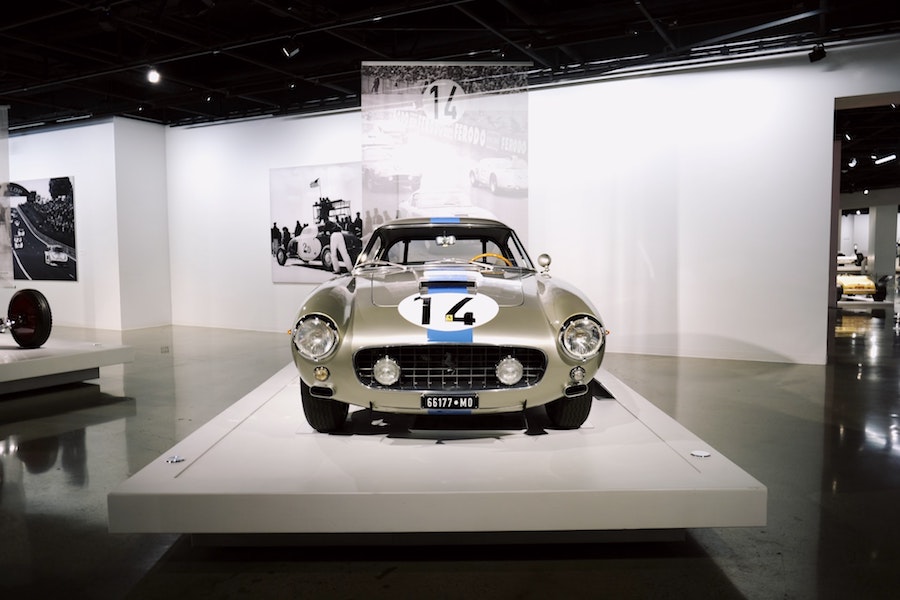 Peterson Automotive Museum car on display