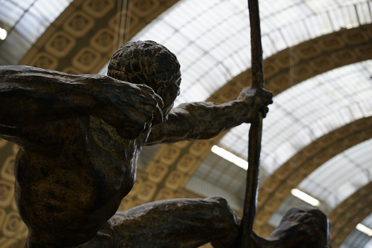 Sculpture at Orsay Museum in Paris