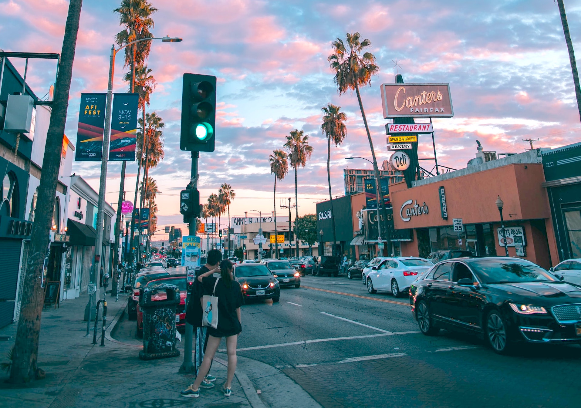 Fairfax Avenue near The Grove