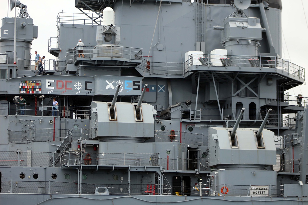 USS Iowa Battleship in LA