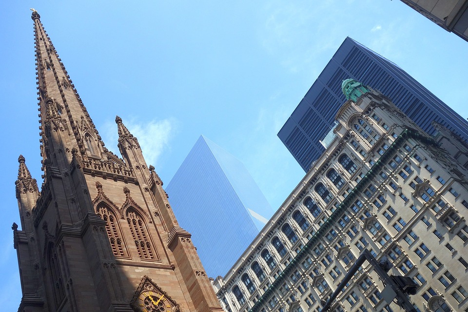 Trinity Church in the Financial District