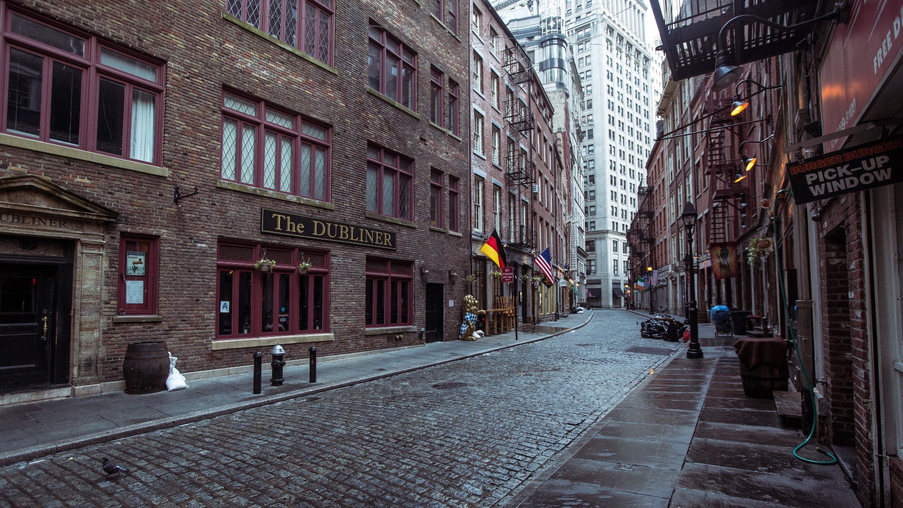 Stone Street in the Financial District