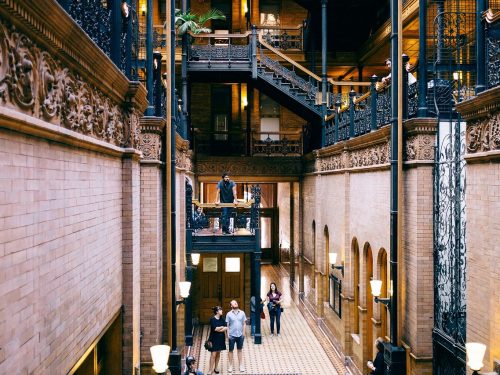 bradbury building interior architecture