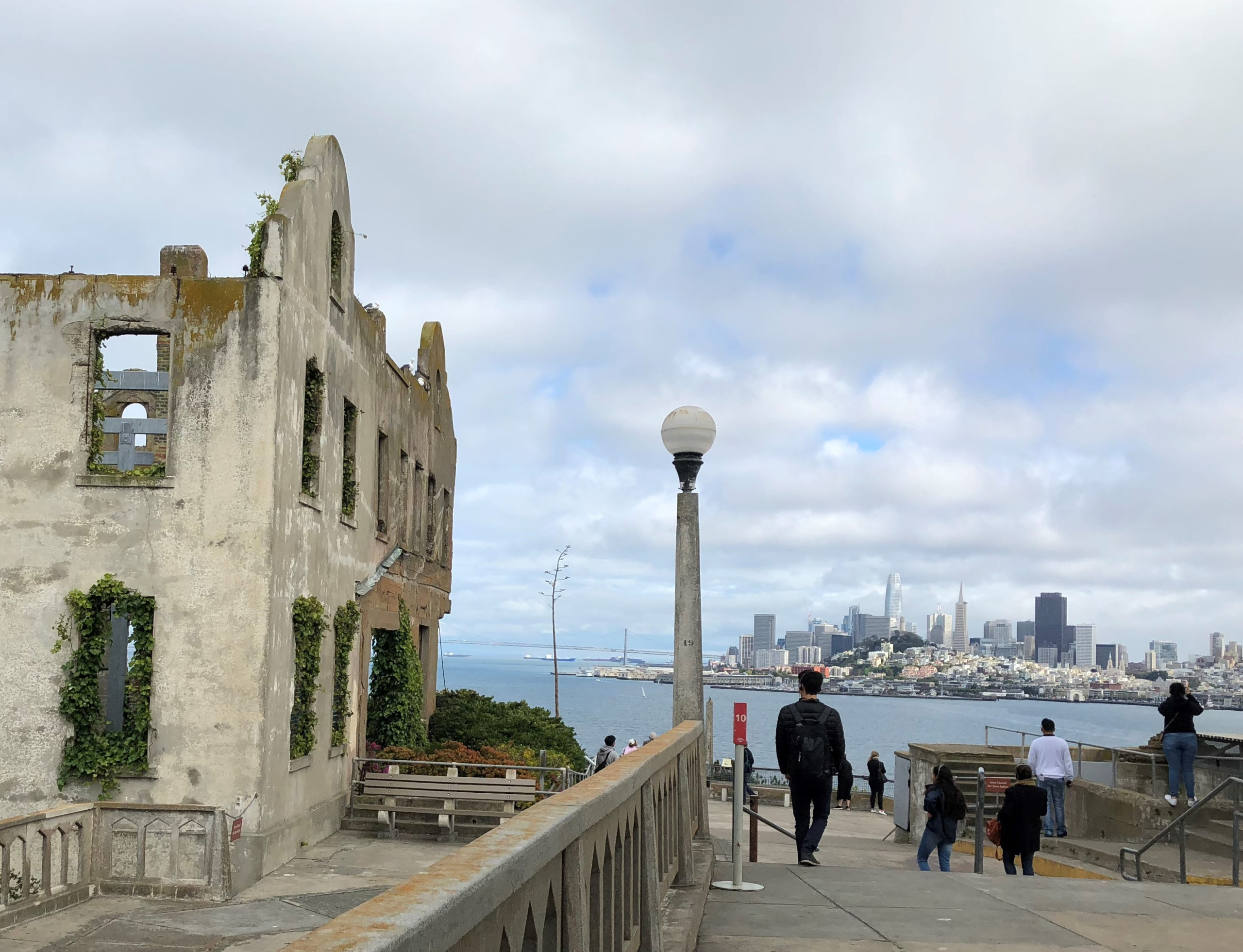 Alcatraz SF skyline