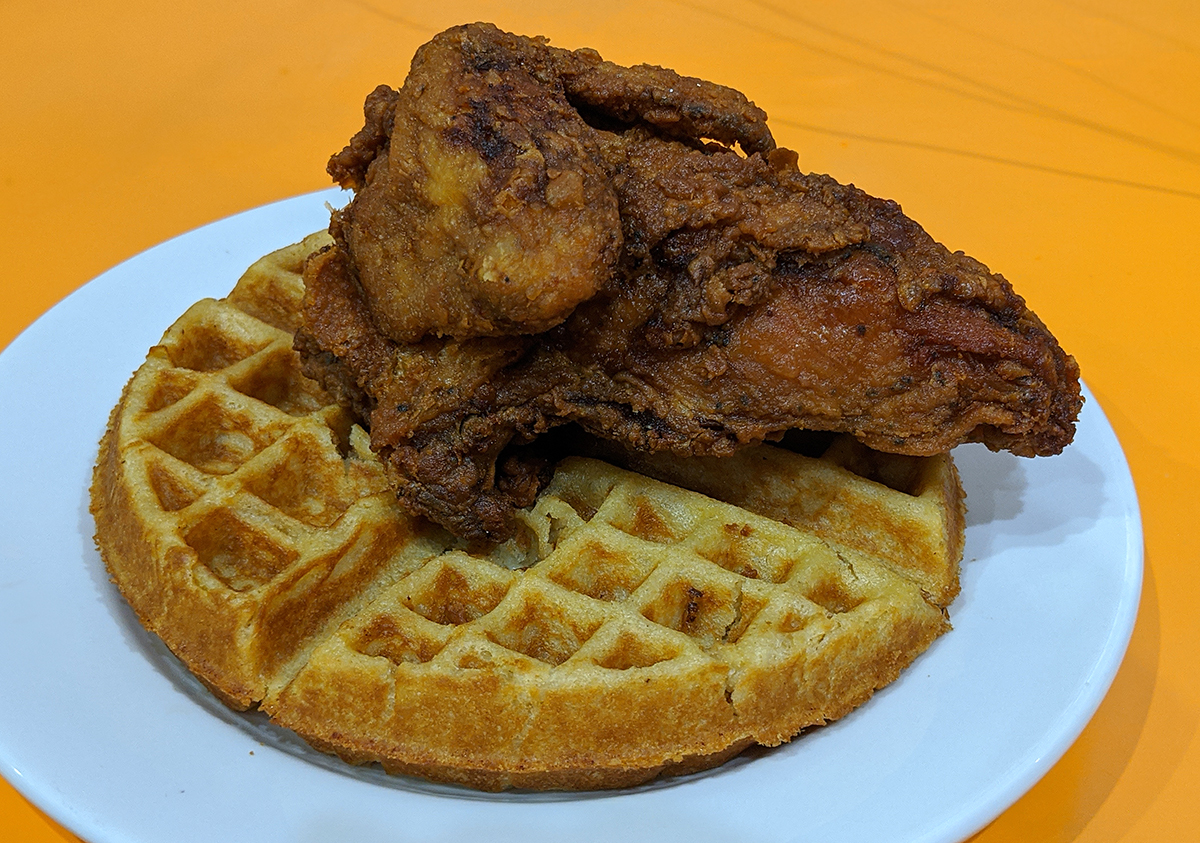 Amy Ruths chicken and waffles