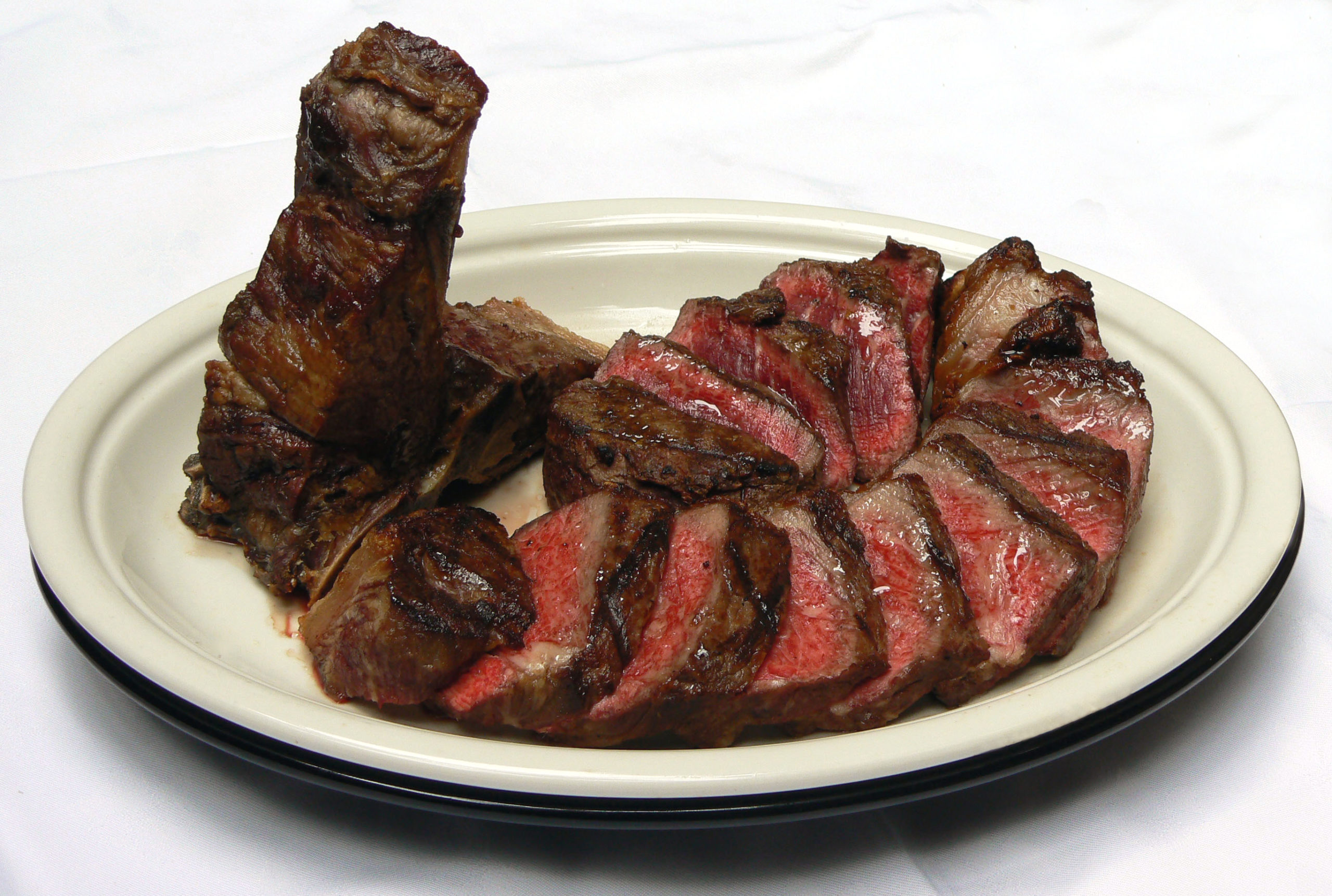 Aged Prime Porterhouse at Keens Steakhouse