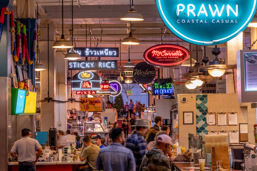 Los Angeles Grand Central Market photo by Jakob Layman