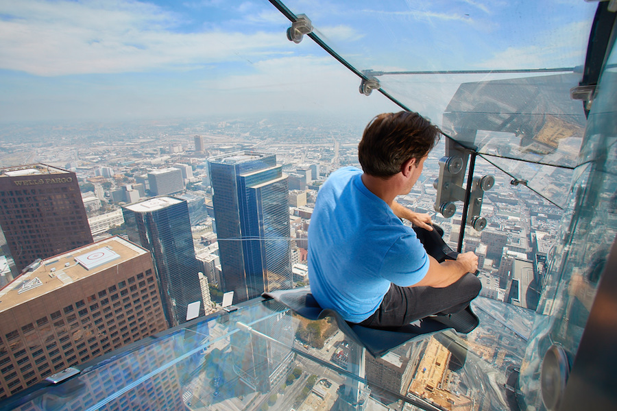 Los Angeles SkySlide photo by OUE Skyspace LA