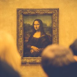 Mona Lisa at the Louvre in Paris