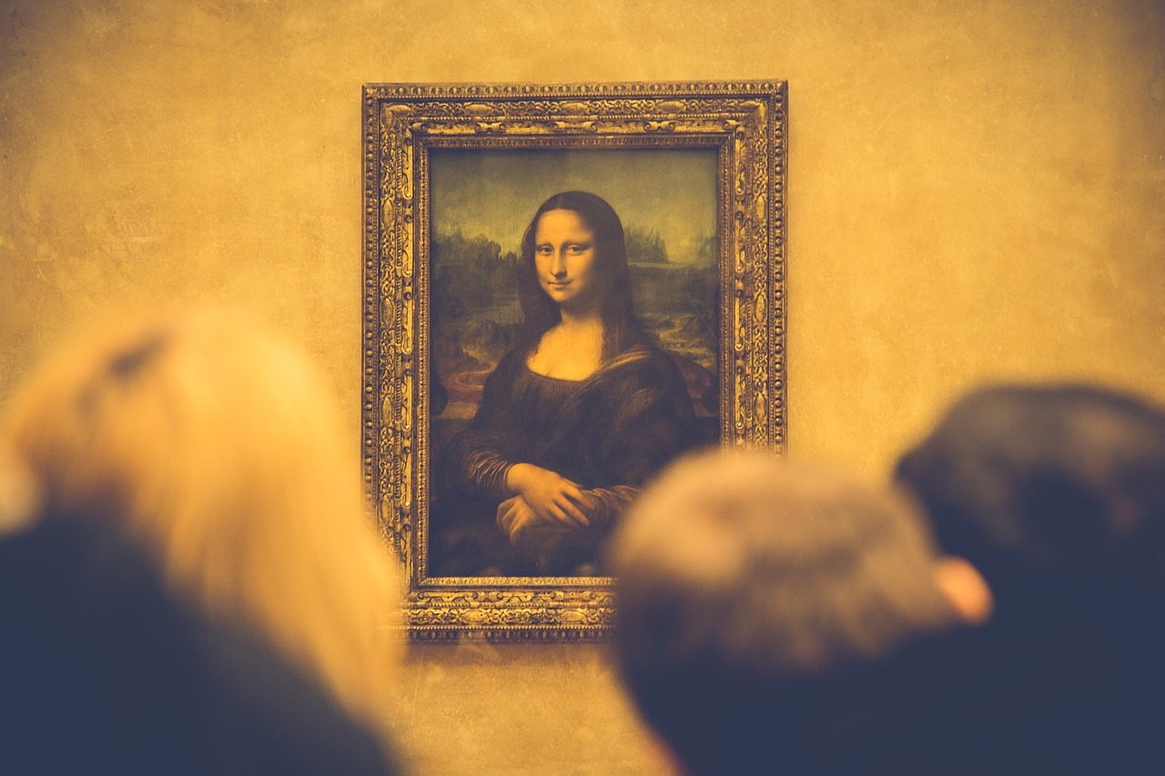 Mona Lisa at the Louvre in Paris