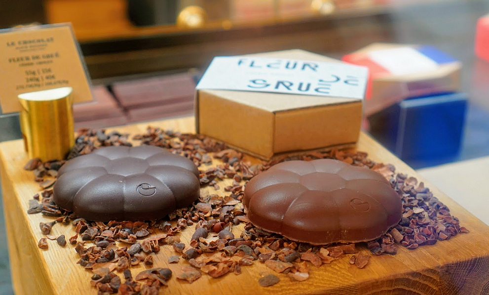 Chocolate at Alain Ducasse in Paris