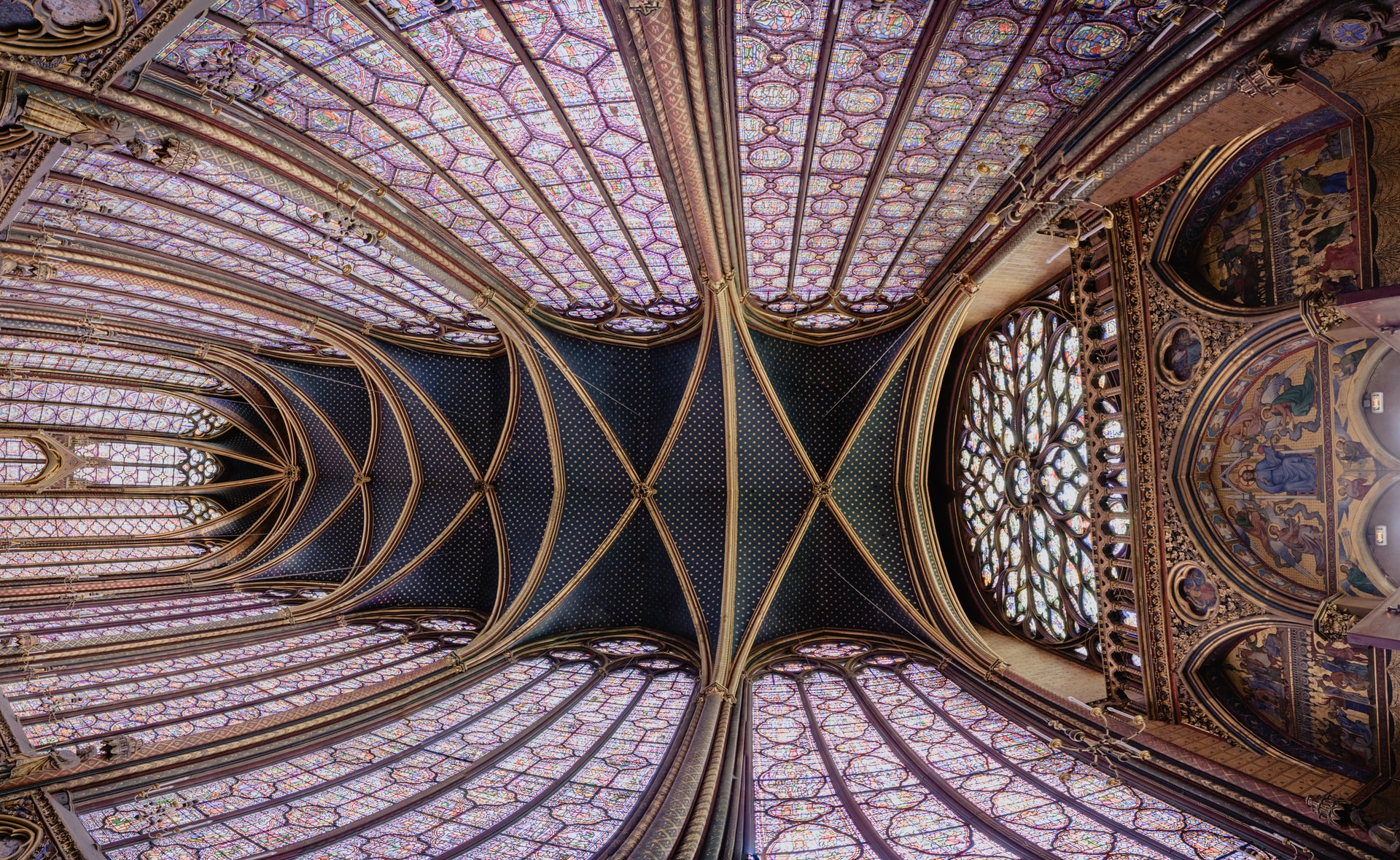 Sainte-Chapelle ceiling