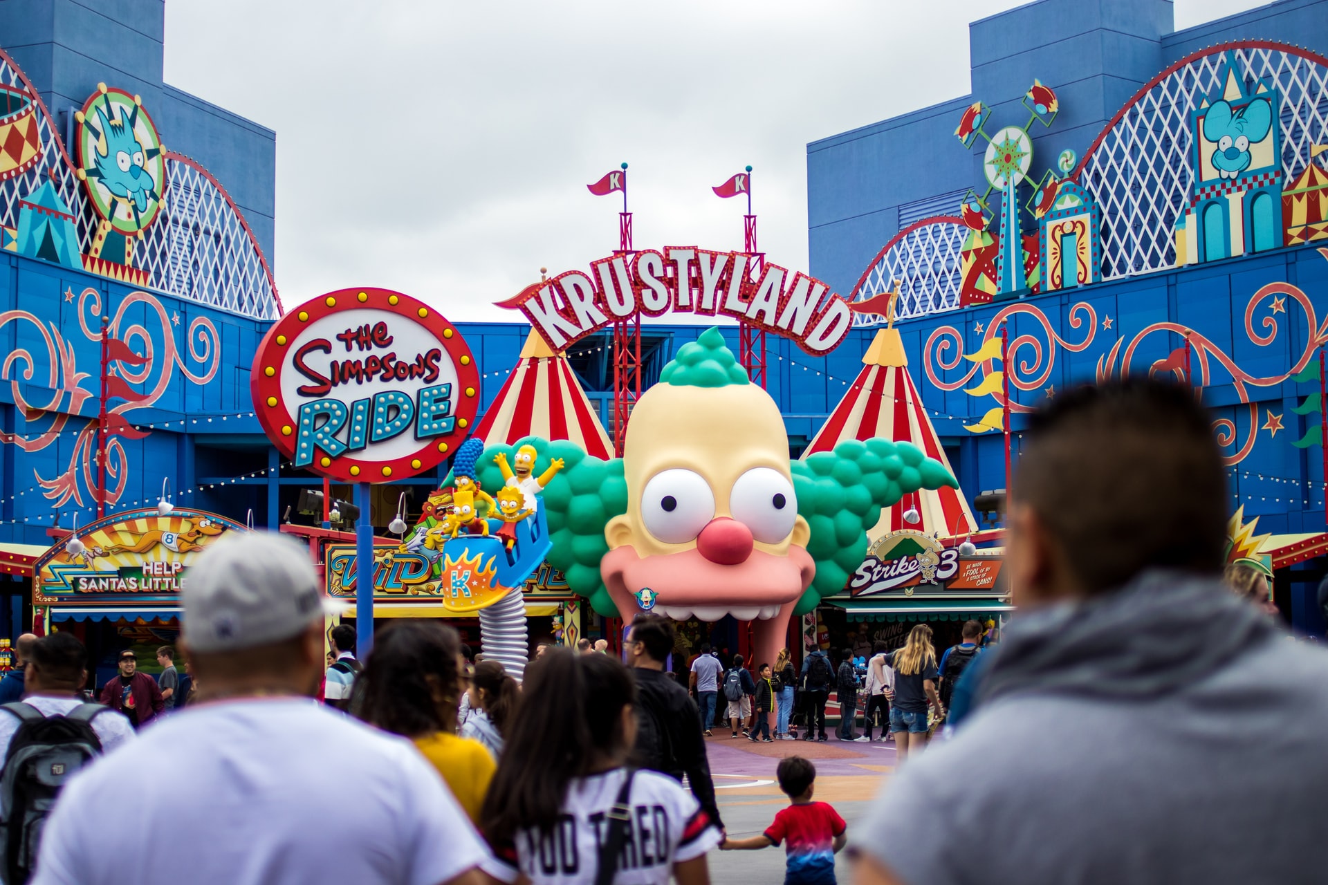 Simpsons at Universal Studios Hollywood