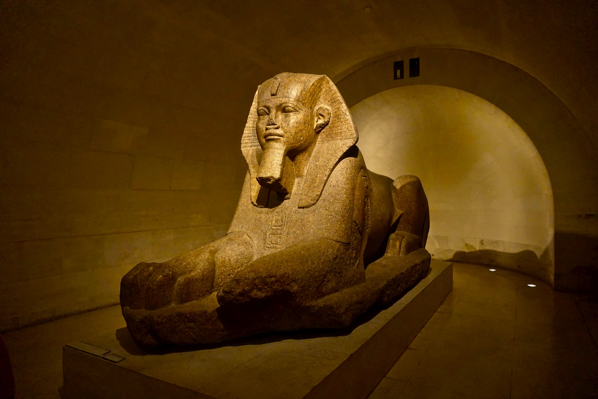 Sphinx of Tanis in Louvre