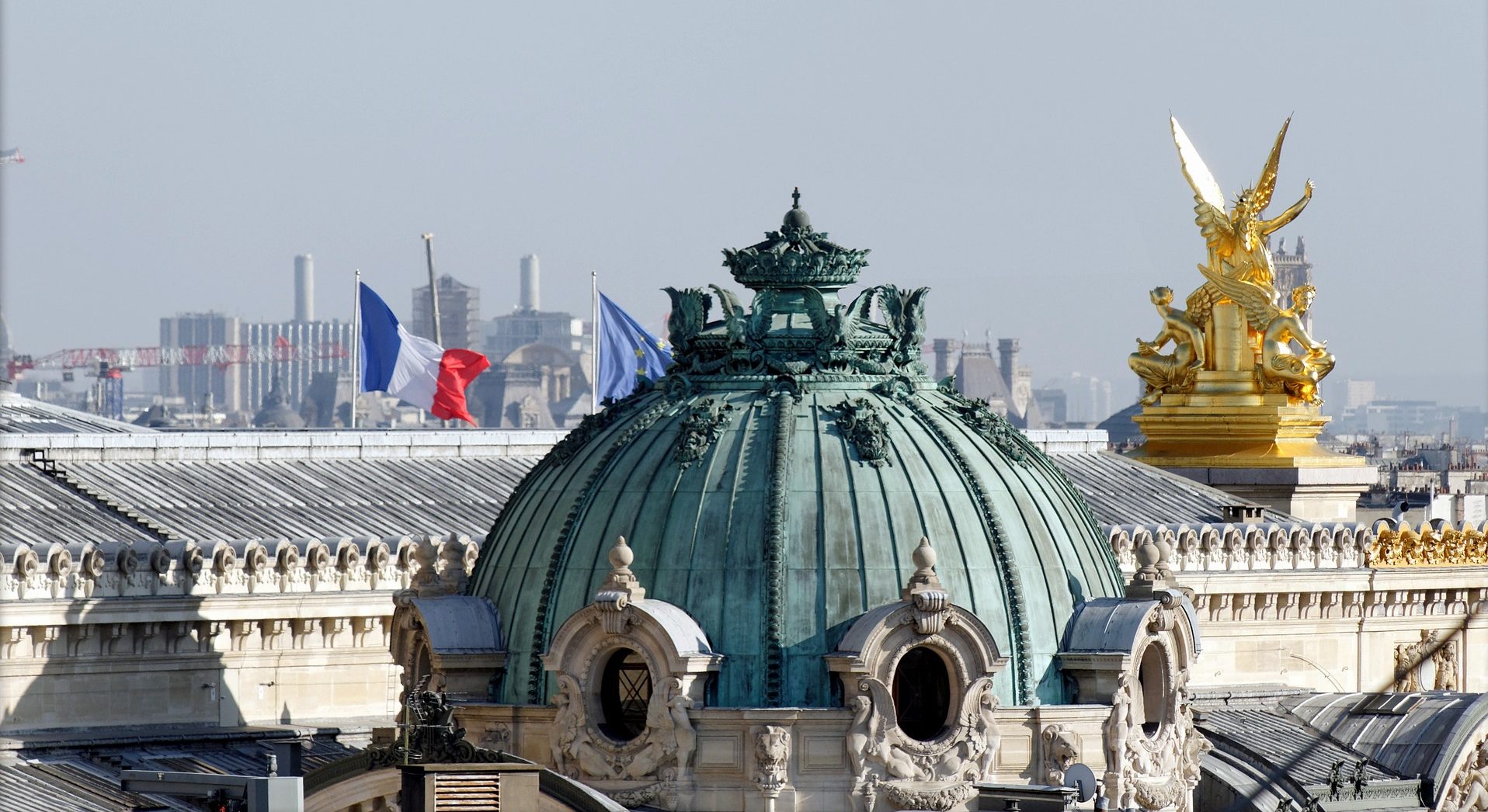 opera de garnier tour Roof of the Palais Garnier