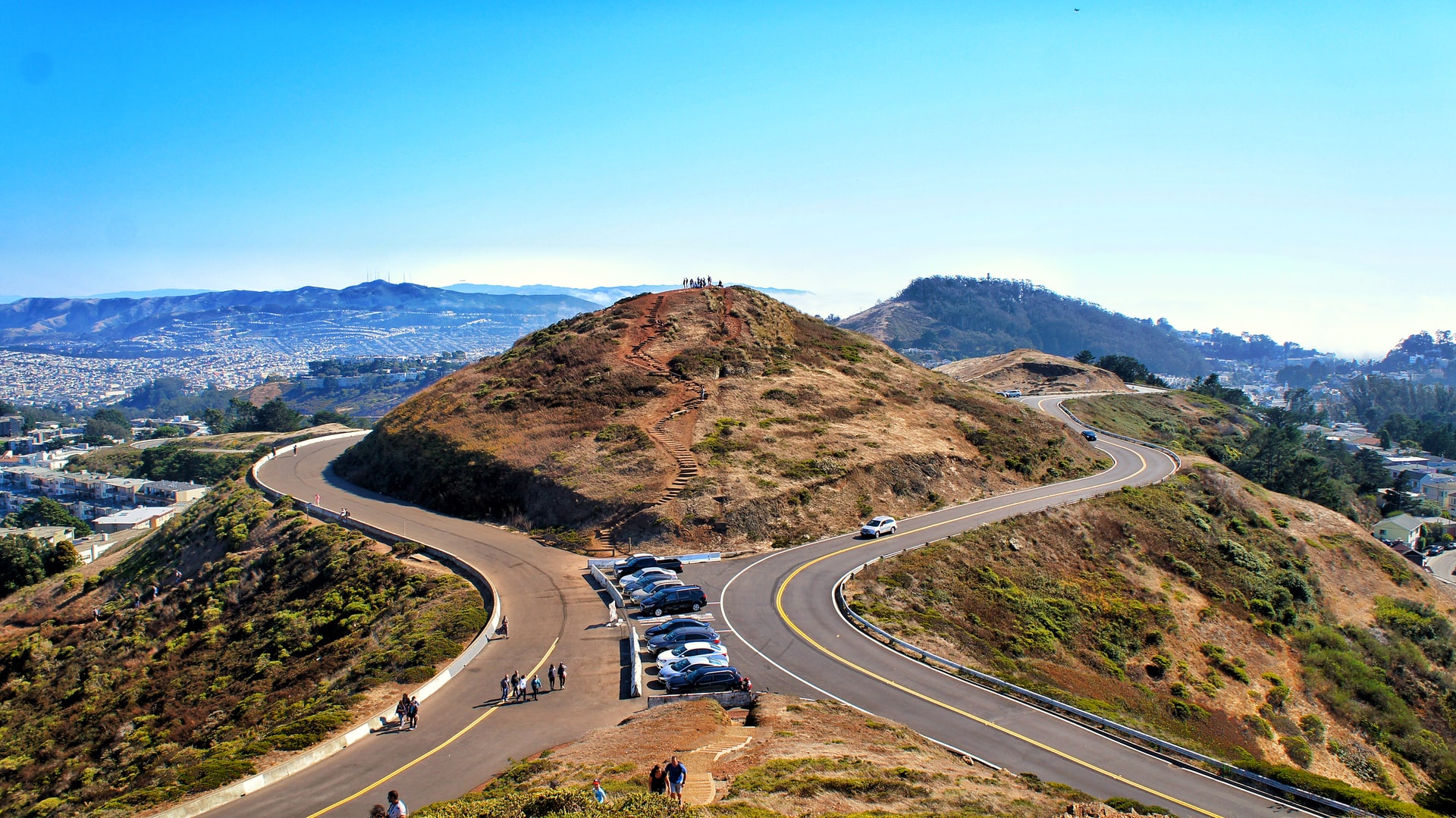 Twin Peaks viewpoint in San Francisco