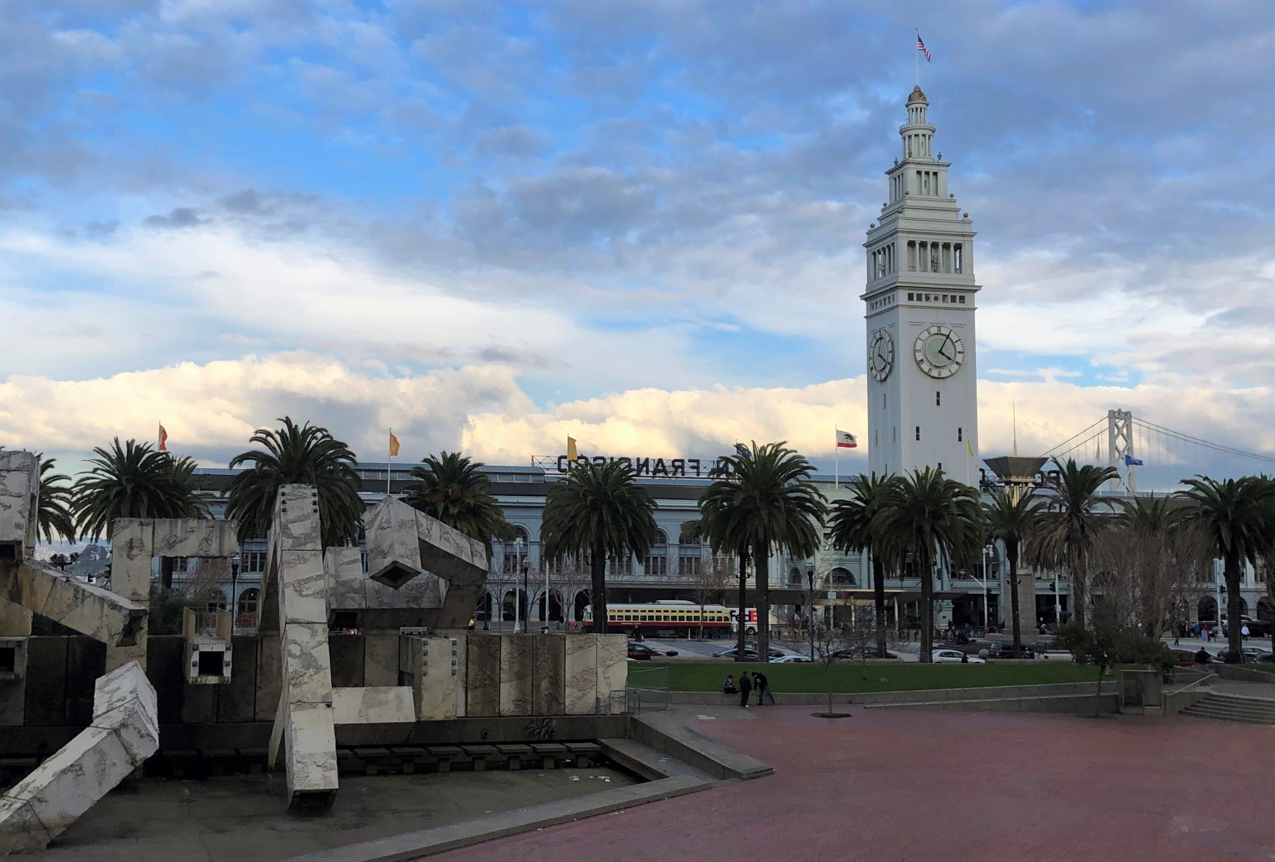 Justin Herman Plaza and Ferry Building