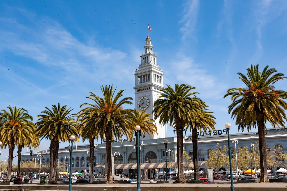 Historic Ferry Building in San Francisco