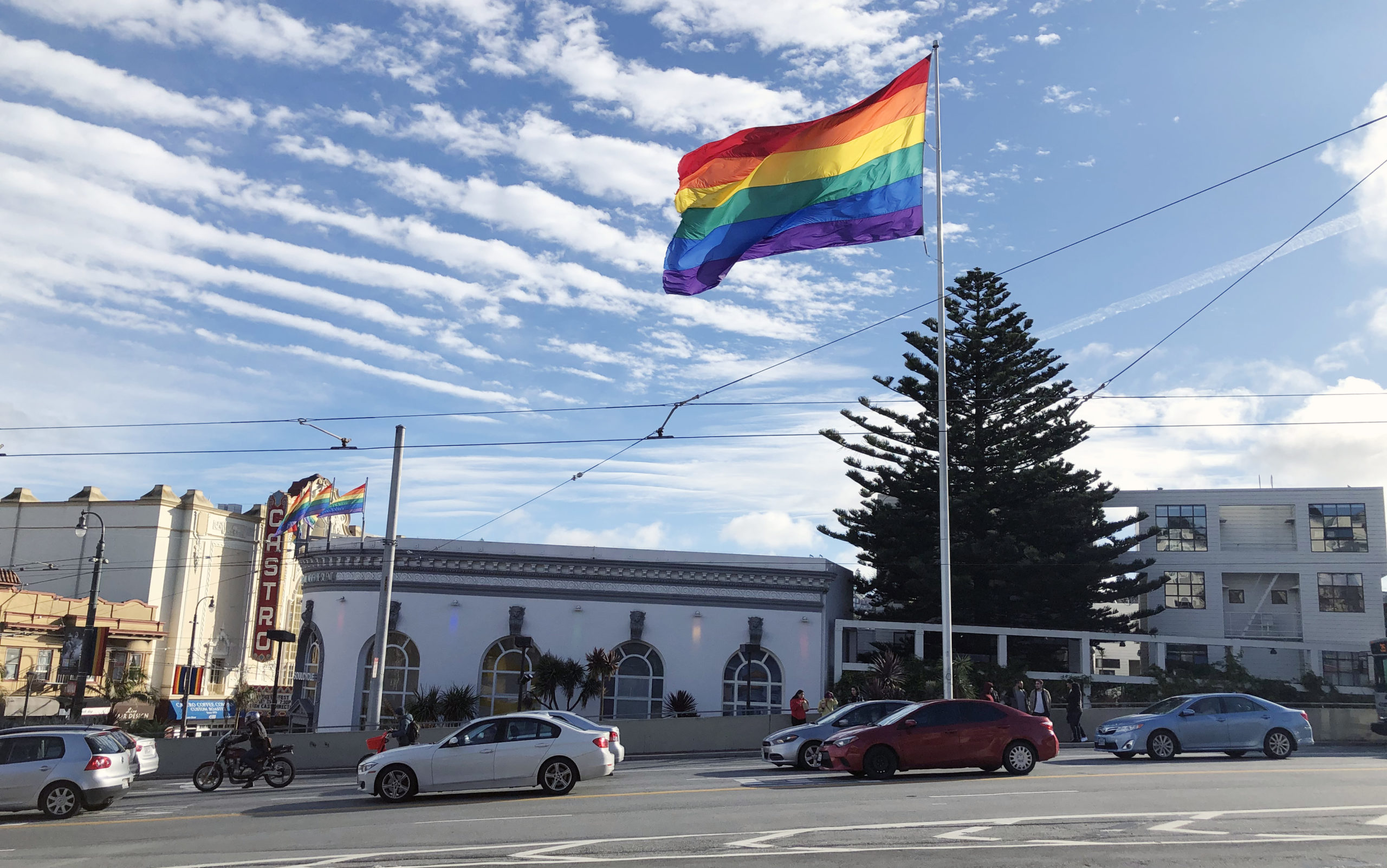 Castro Rainbow Flag