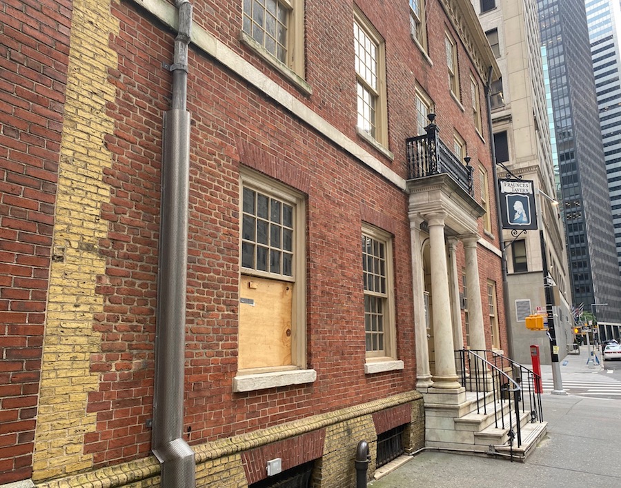 Historic Fraunces Tavern in Lower Manhattan New York City