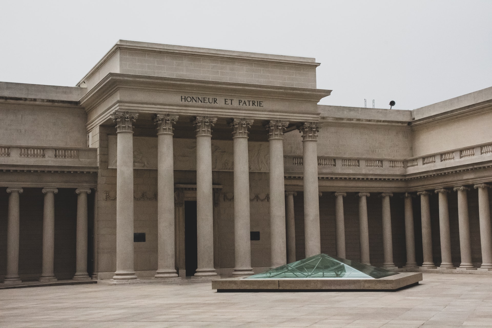 Legion of Honor facade with columns