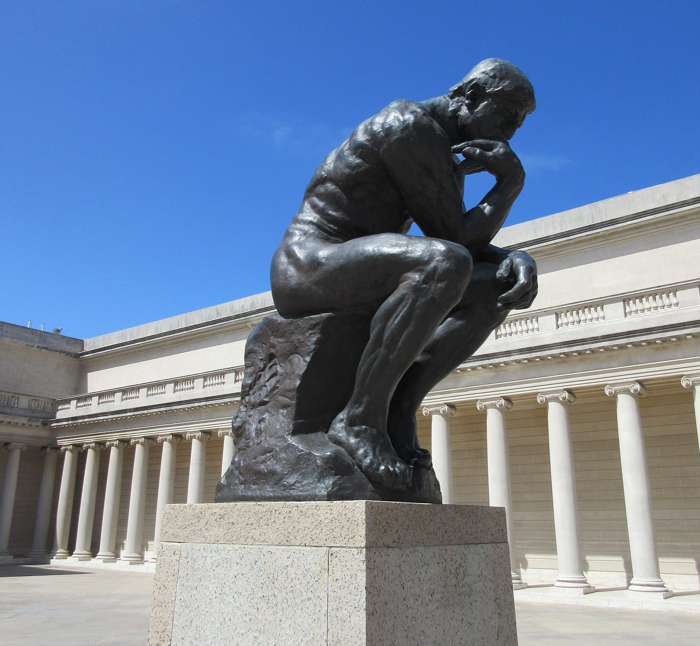 Thinker statue at Legion of Honor