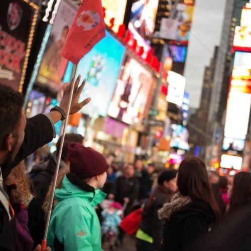 nyc must visit Broadway and Times Square