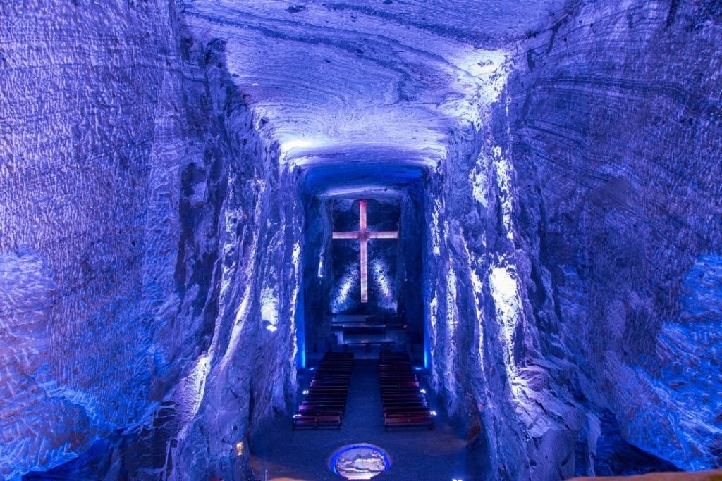 Zipaquira Salt Cathedral in Columbia