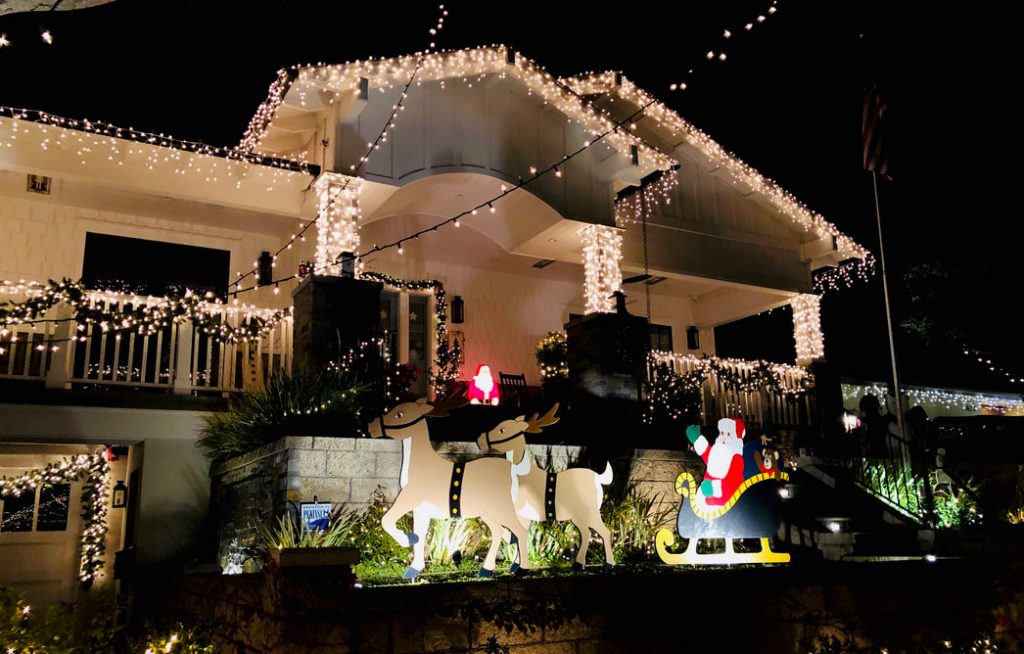 Sleepy Hollow Holiday Lights Extravaganza in Torrance near LA