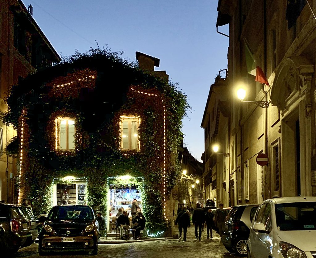 Caffè Propaganda restaurant near the Colosseum