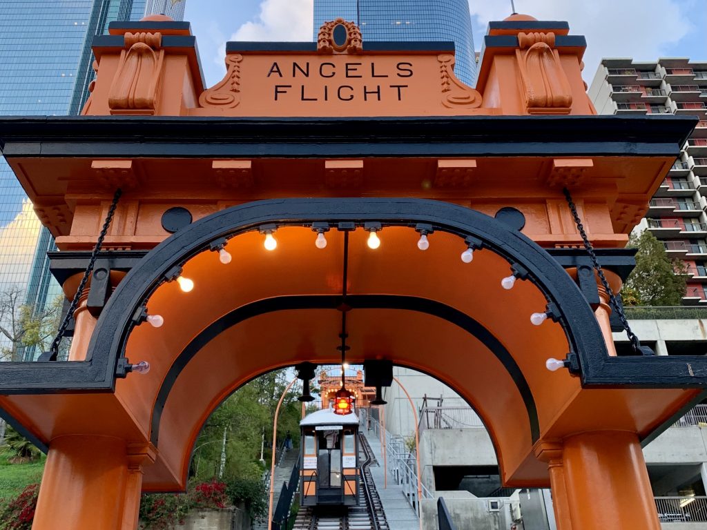 Angels Flight Railway in LA