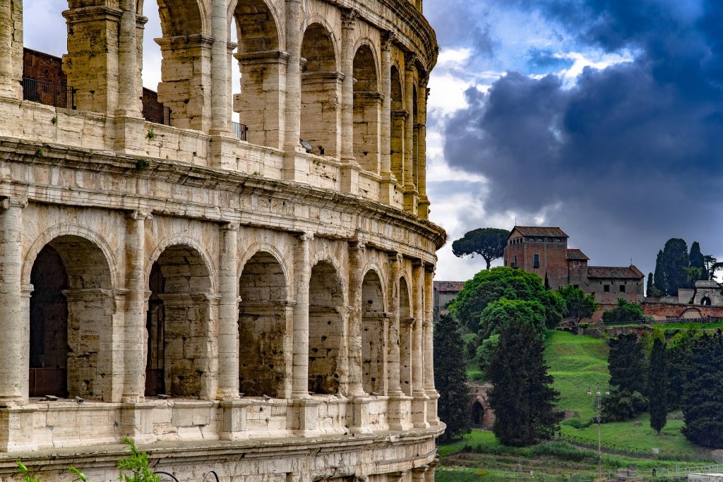 Roman Colosseum rotunda