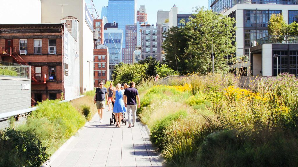 the high line park