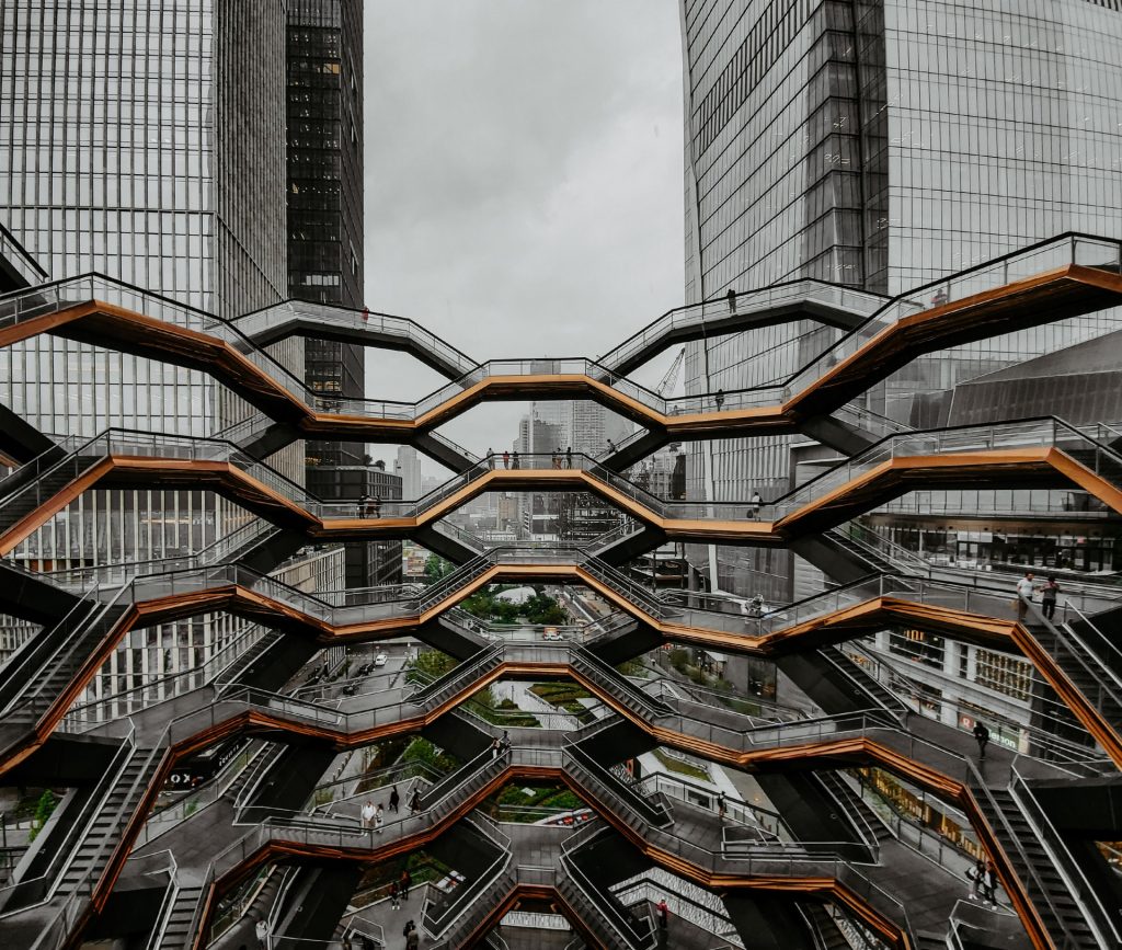 Vessel sculpture in Hudson Yards 2