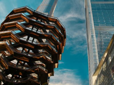 Vessel sculpture in Hudson Yards, NYC